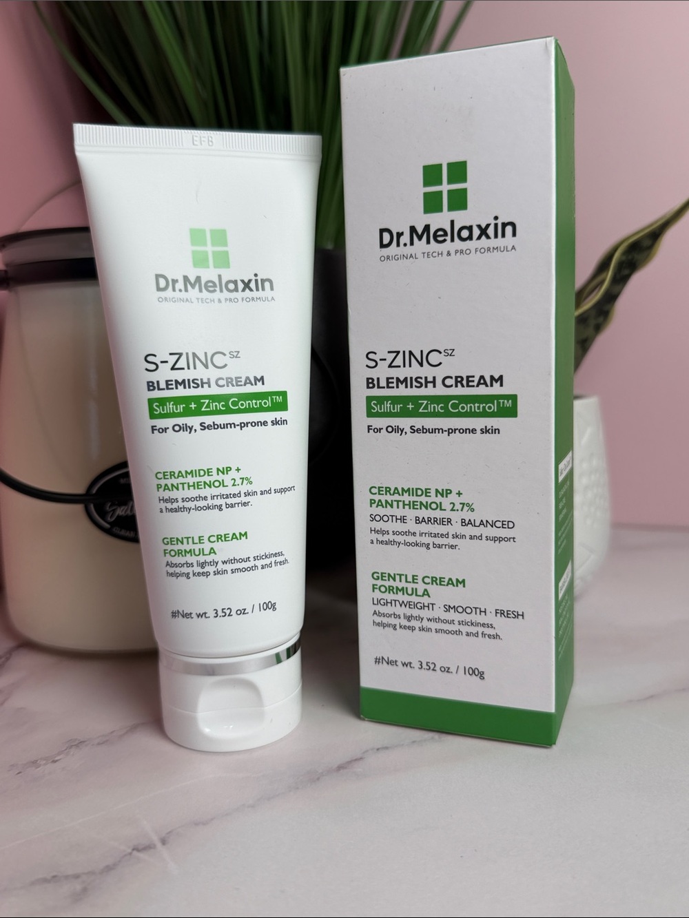 S-Zinc Blemish Cream — Green